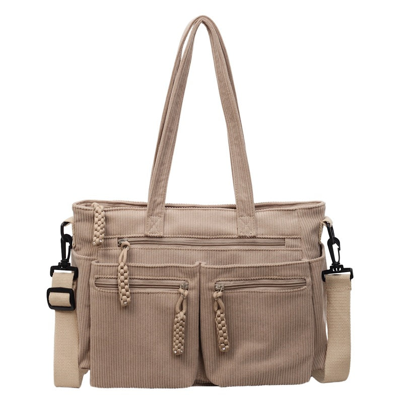 Stylish Multi-Pocket Tote Bag Kalsten