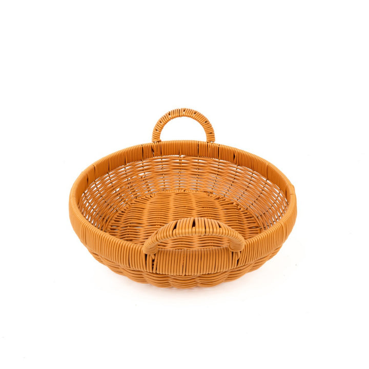 Unisex Woven Storage Basket with Handles Kalsten