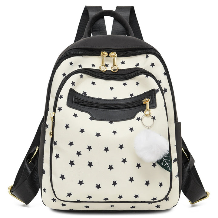 Chic Star Patterned Backpack Kalsten