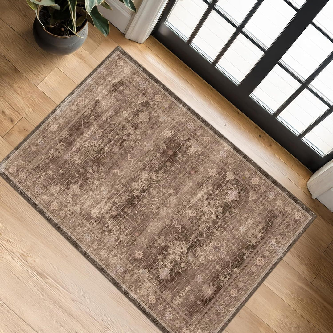 Vintage-Inspired Paisley Area Rug