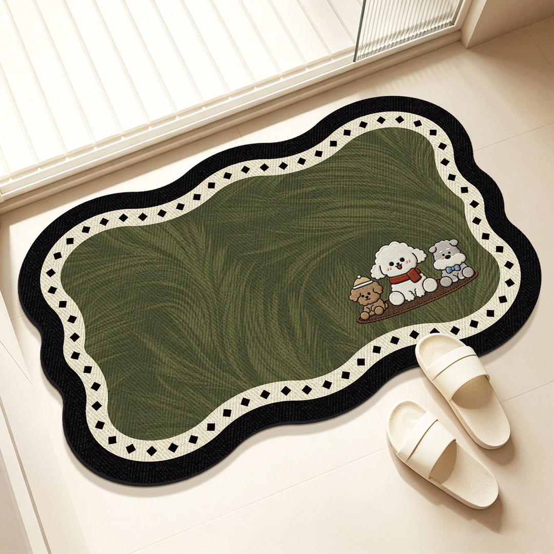 Decorative Bath Mat Kalsten