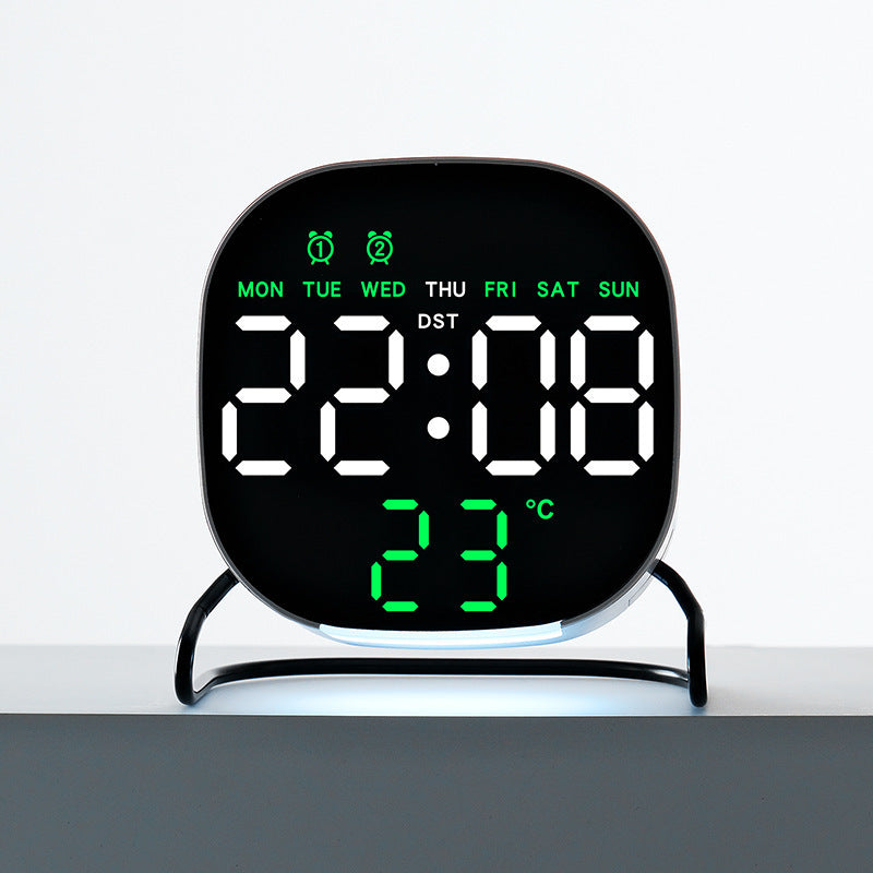 Digital alarm clock with temperature and calendar display Kalsten