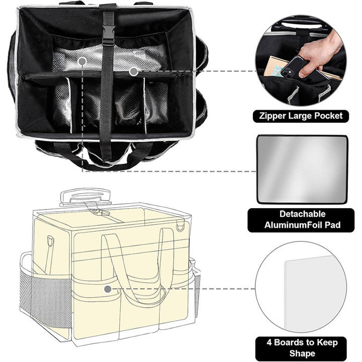 Practical Cleaning Cart Bag Kalsten