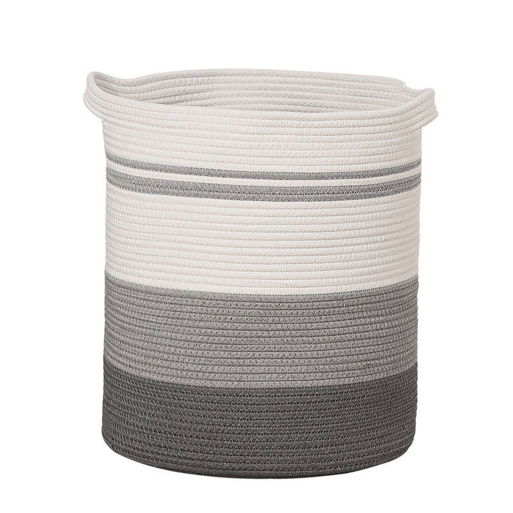 Women's storage basket with modern striped design Kalsten