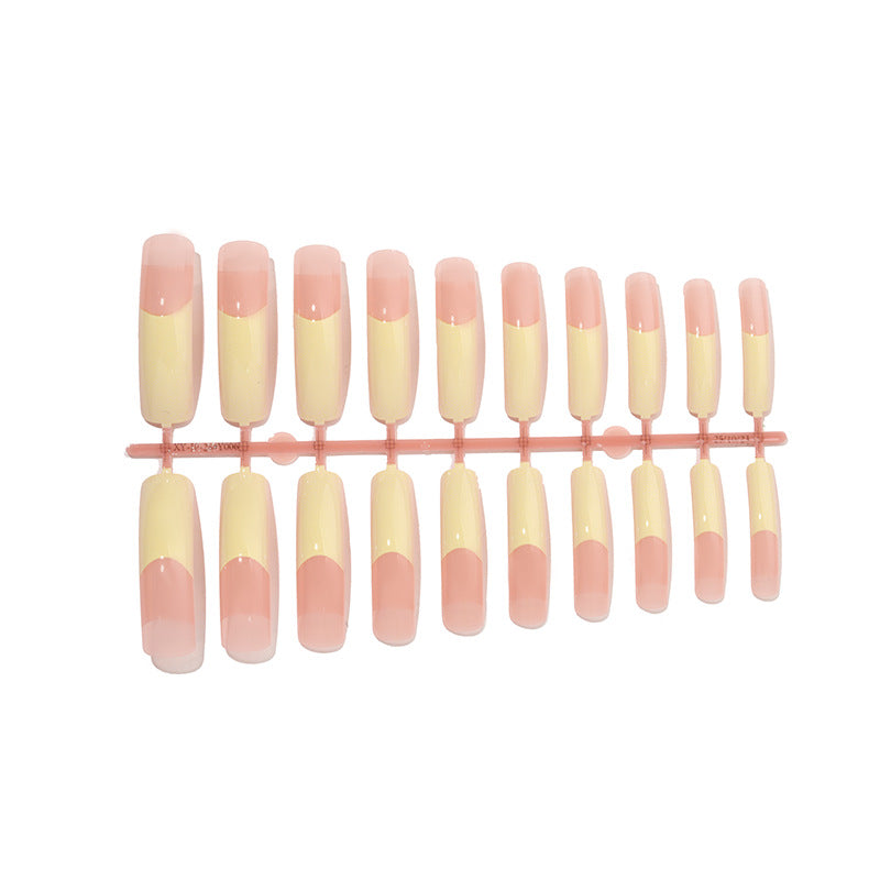 Premium French Tip Press-On Nail Set Kalsten