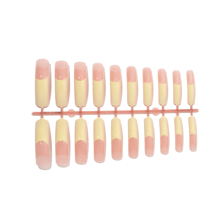 Premium French Tip Press-On Nail Set Kalsten