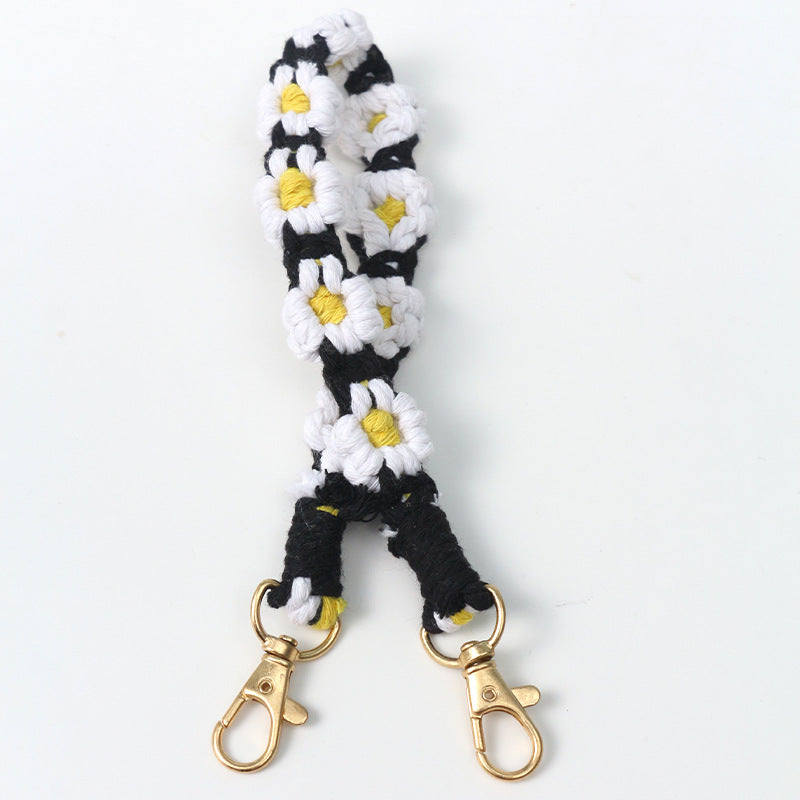 Floral Patterned Keychain