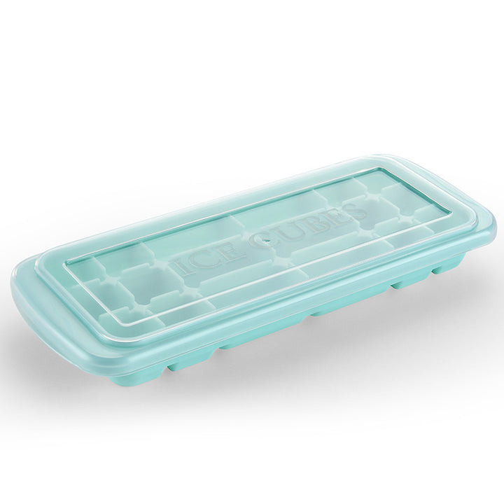 Silicone ice cube tray with precise fitting lid Kalsten
