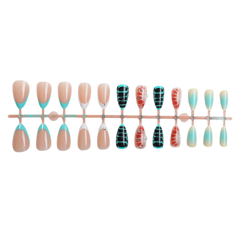 Nail art set with elegant patterns and creative designs Kalsten