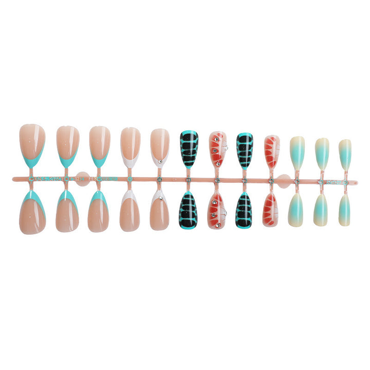 Nail art set with elegant patterns and creative designs Kalsten