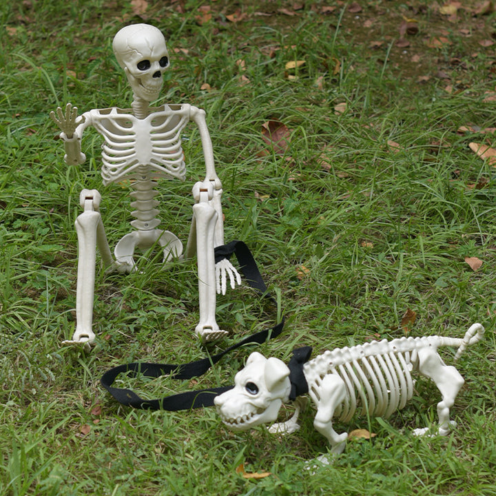 Skeleton Dog Walking Decoration Kalsten