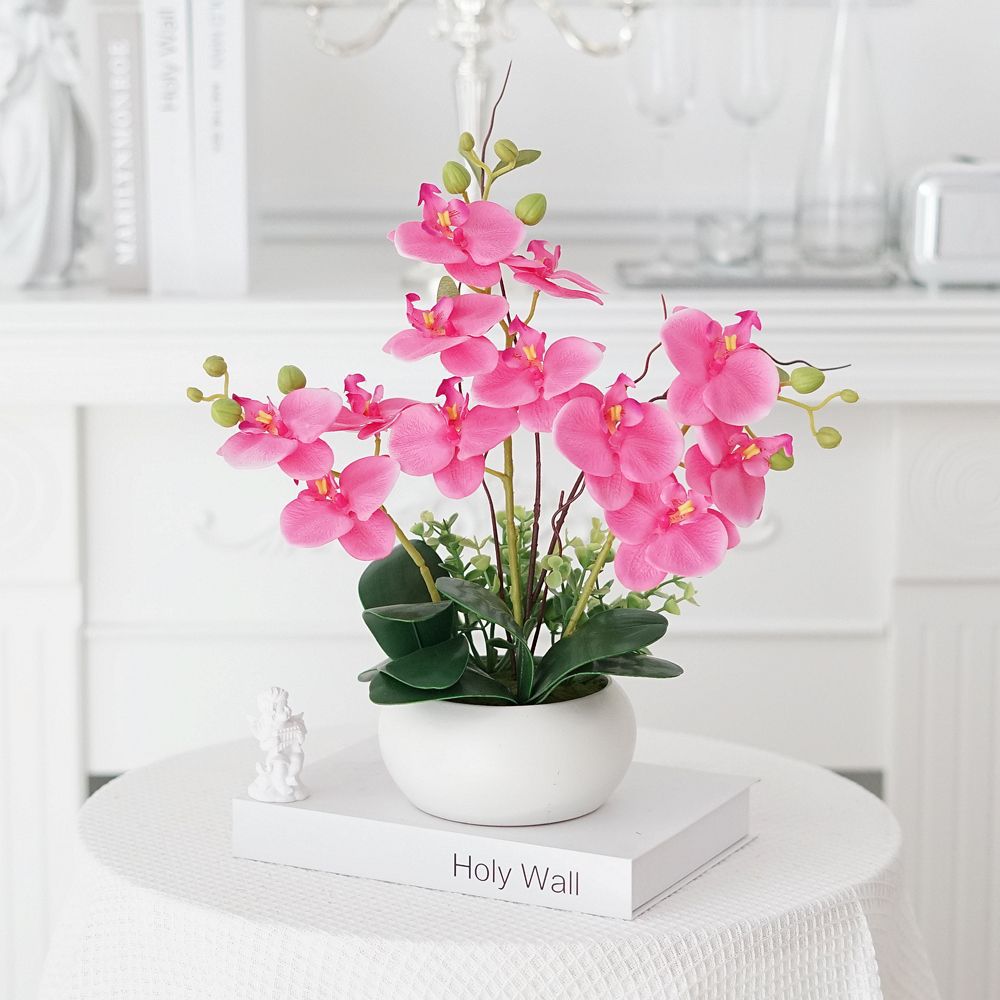 Realistic Artificial Orchid Decoration