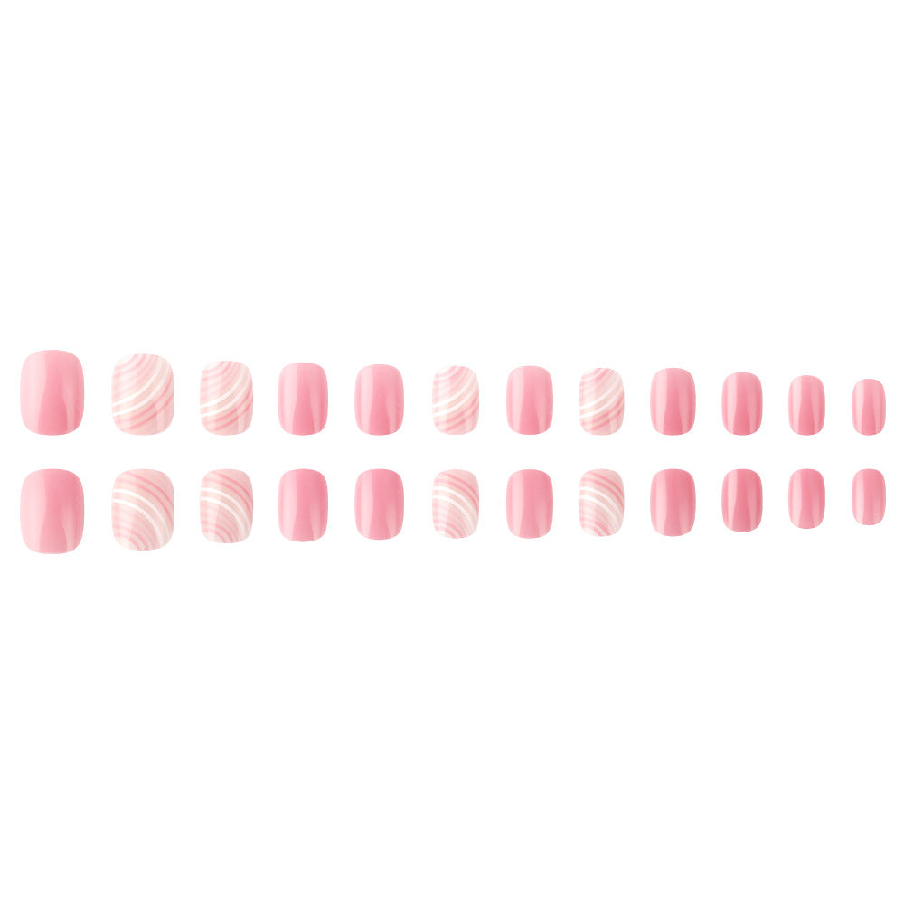 Artistic Pink Gel Nail Art Set Kalsten