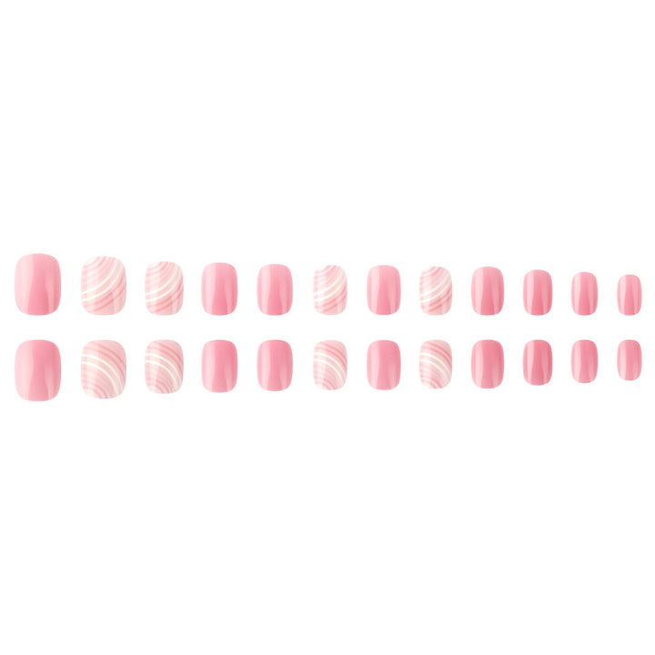 Artistic Pink Gel Nail Art Set Kalsten