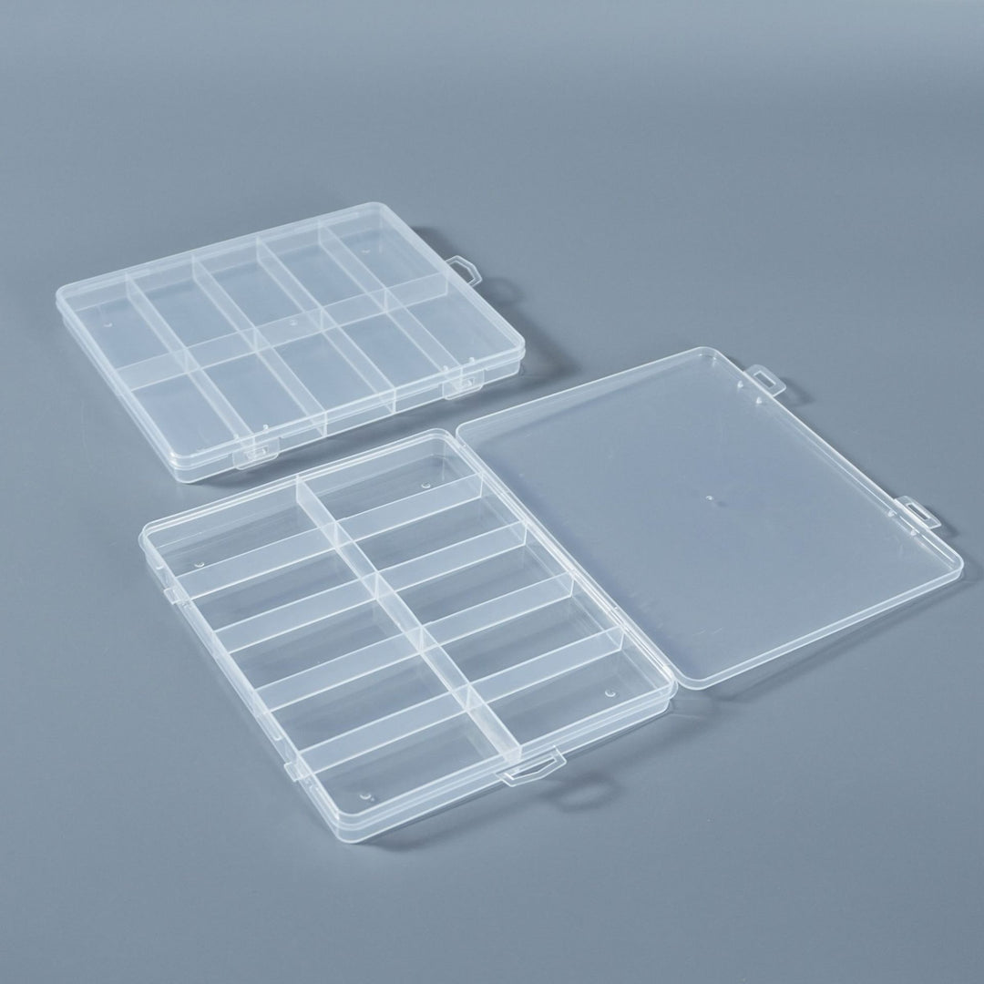 Multi-Divisional Clear Craft Storage Case Kalsten