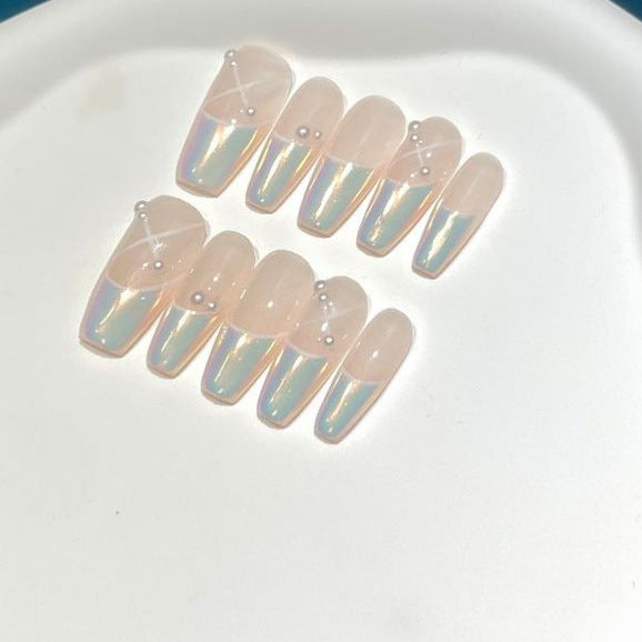 Elegant Ombre Press-On Nail Set