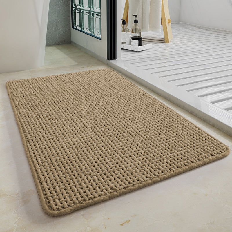 Soft Plush Bathroom Area Mat Kalsten