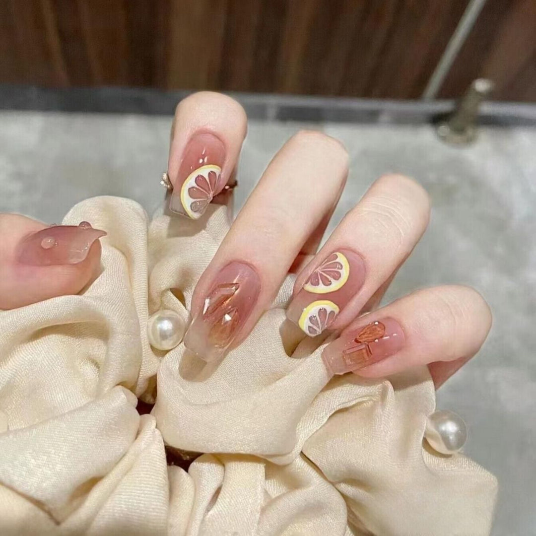 Trendy Fruit-Inspired Nail Art Kit