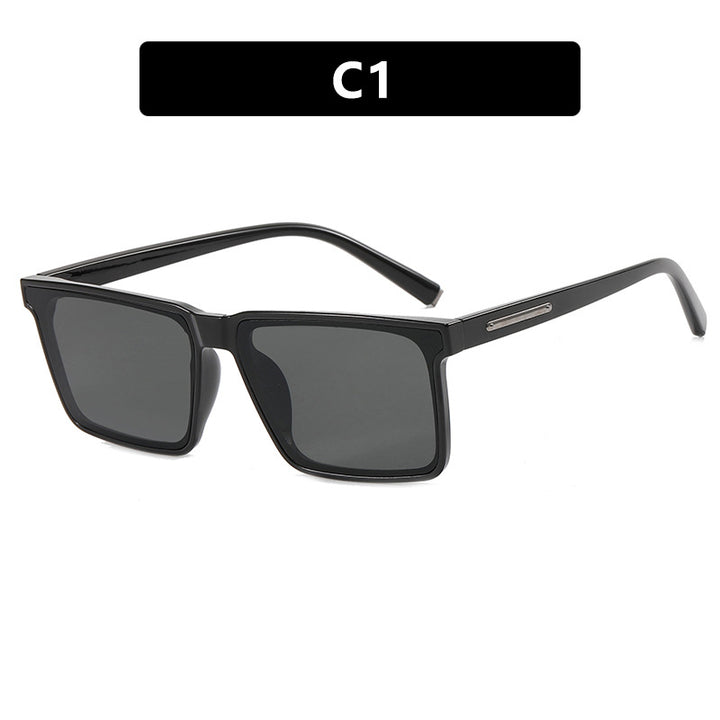 Ladies square sunglasses with modern, sturdy plastic frame Kalsten