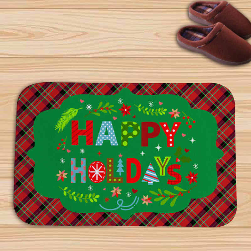 Christmas Decorative Bath Mat Kalsten