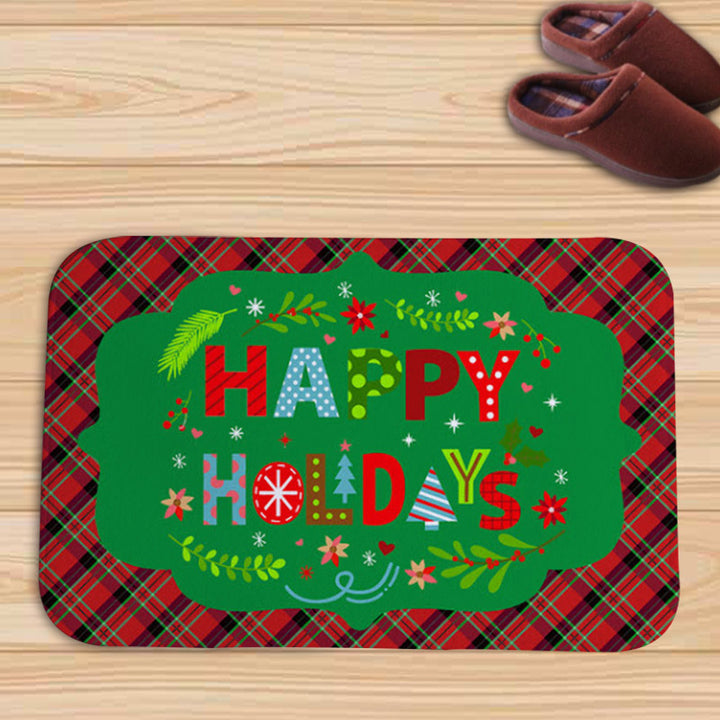 Christmas Decorative Bath Mat Kalsten
