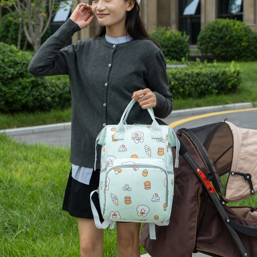 Cartoon-Themed Diaper Backpack Kalsten