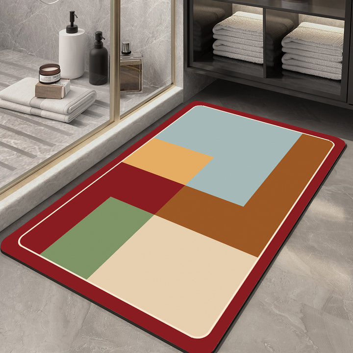 Geometric Patterned Area Rug Kalsten
