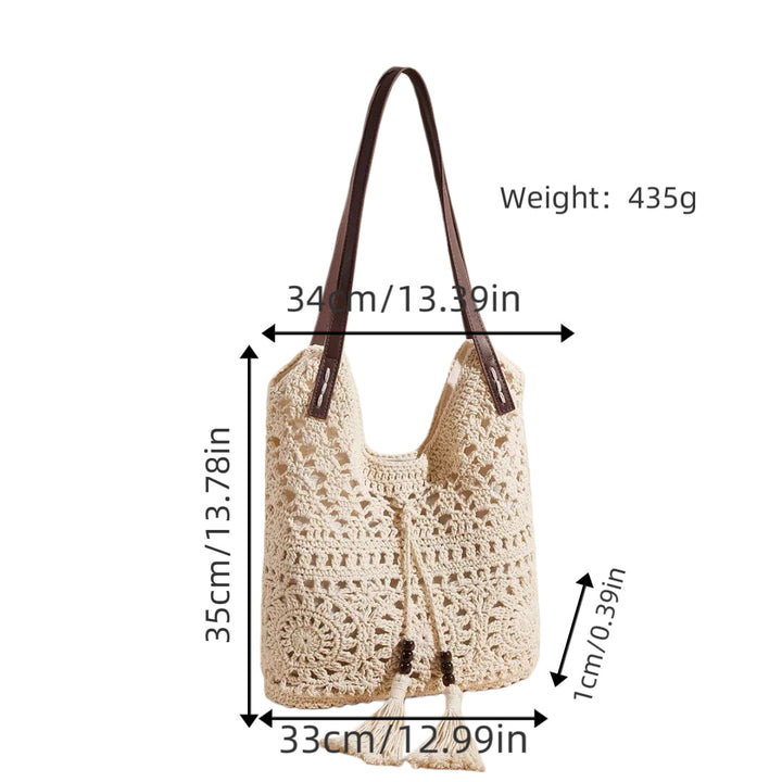 Handmade Macrame Beach Bag Kalsten