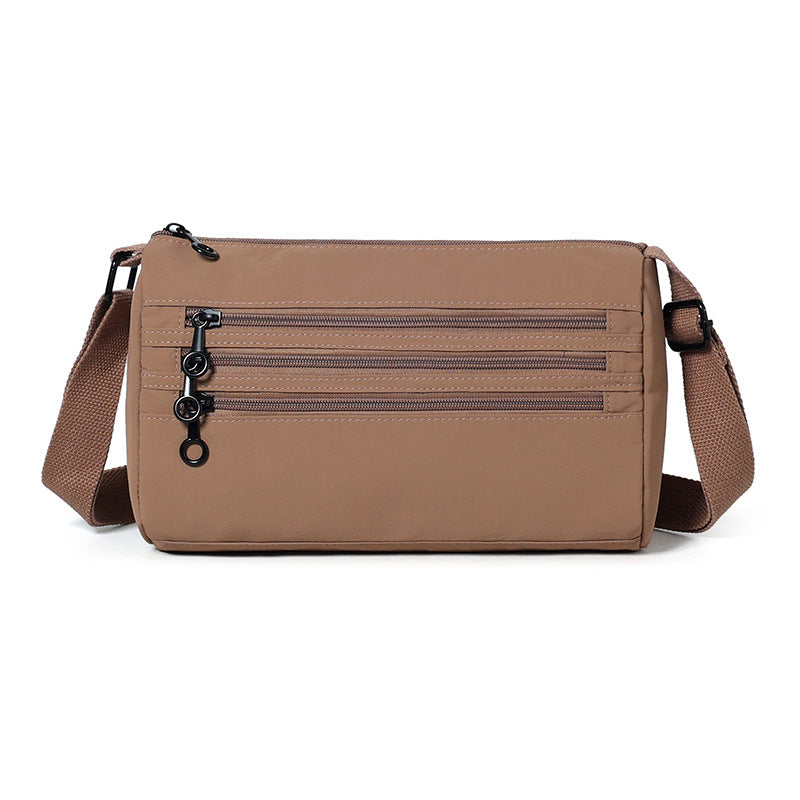 Functional Multi-Zipper Crossbody Bag Kalsten