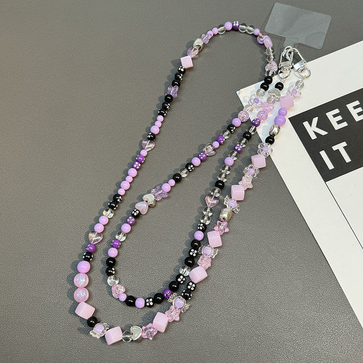 Artisan Beaded Charm Necklace Kalsten