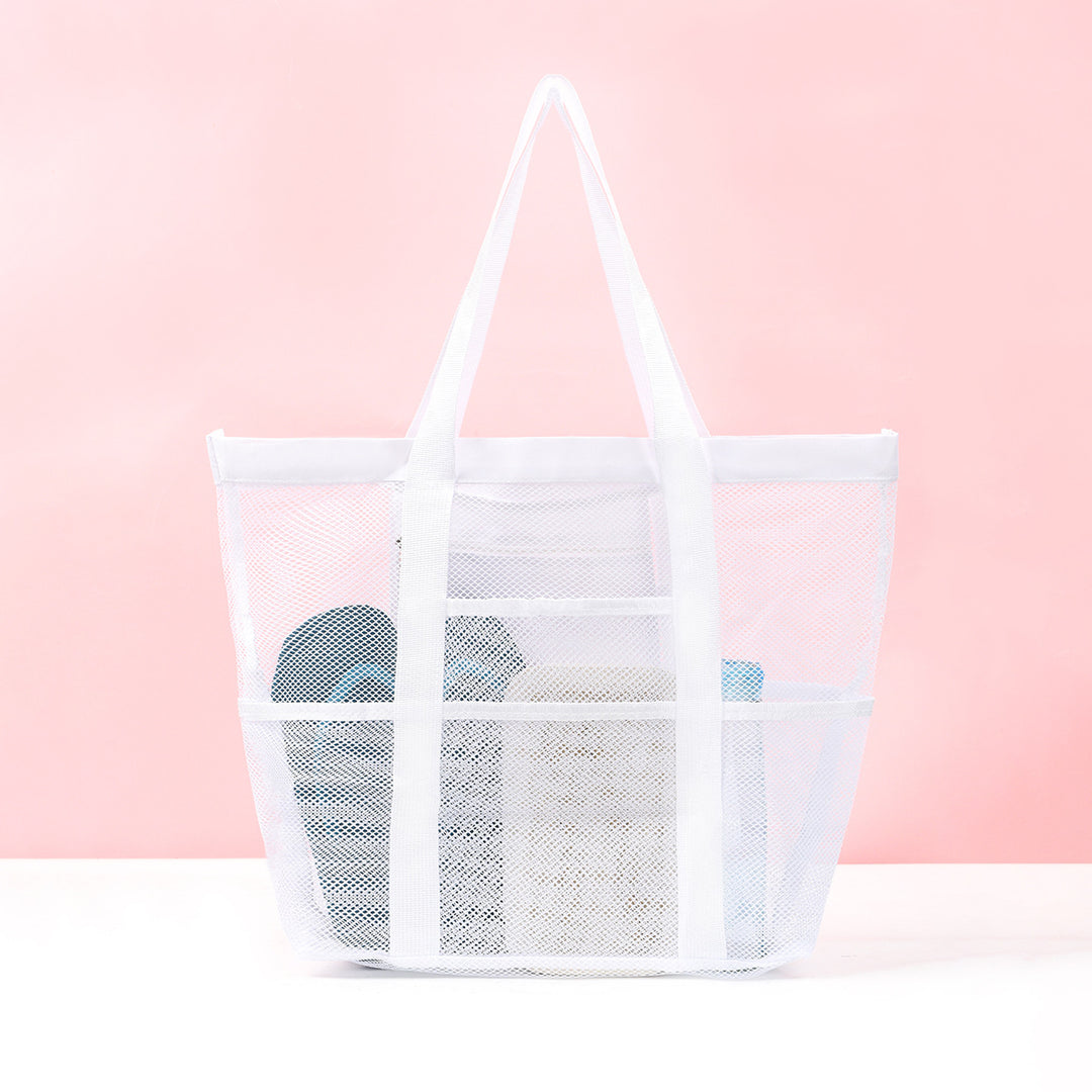 Spacious mesh beach bag Kalsten