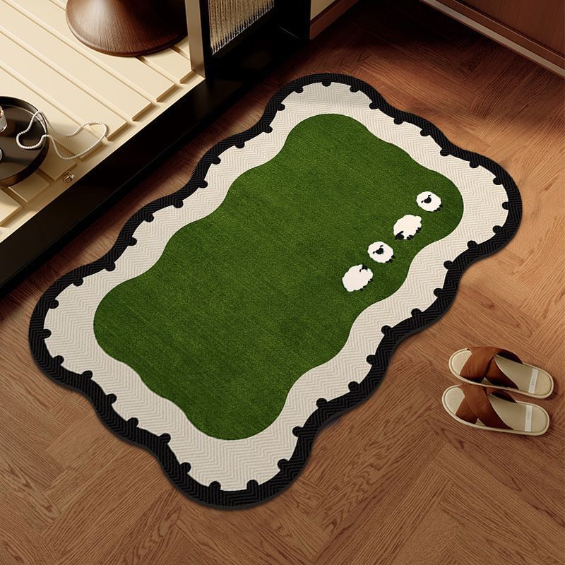 Decorative Sheep-Themed Area Rug