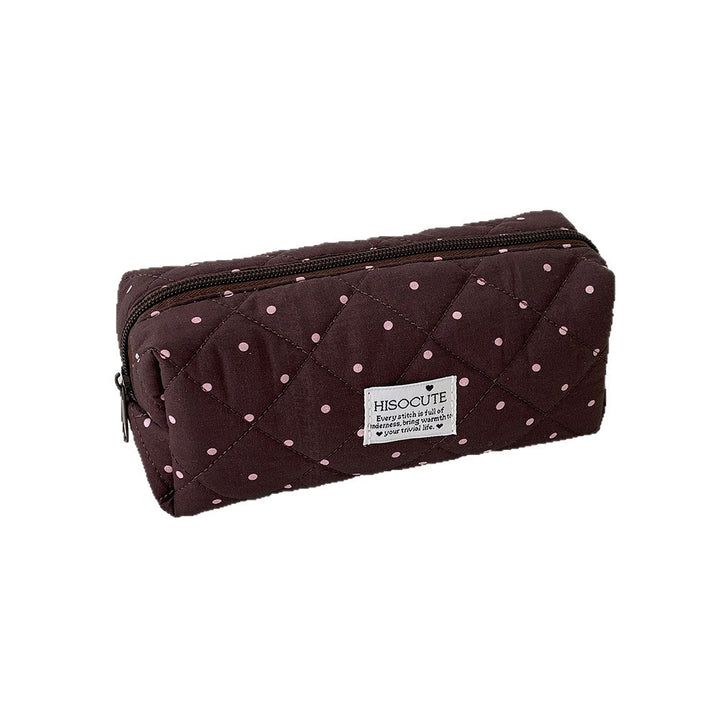 Quilted Elegance Pencil Case