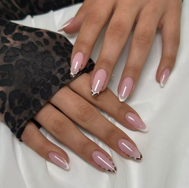 Elegant French Tip Nail Enhancements Kalsten 1789915301