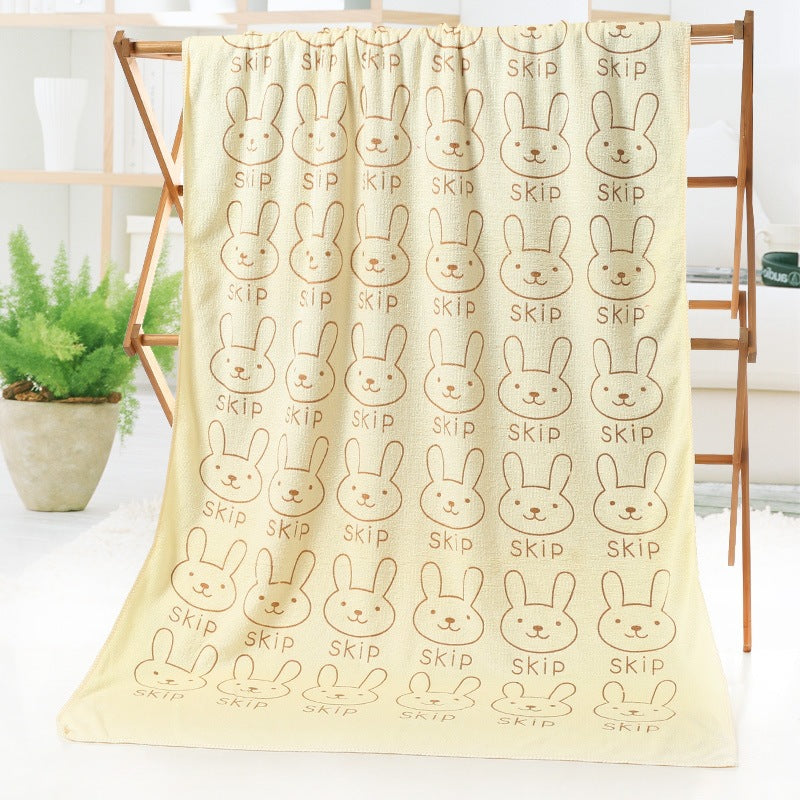 Cartoon-Themed Plush Fleece Blanket