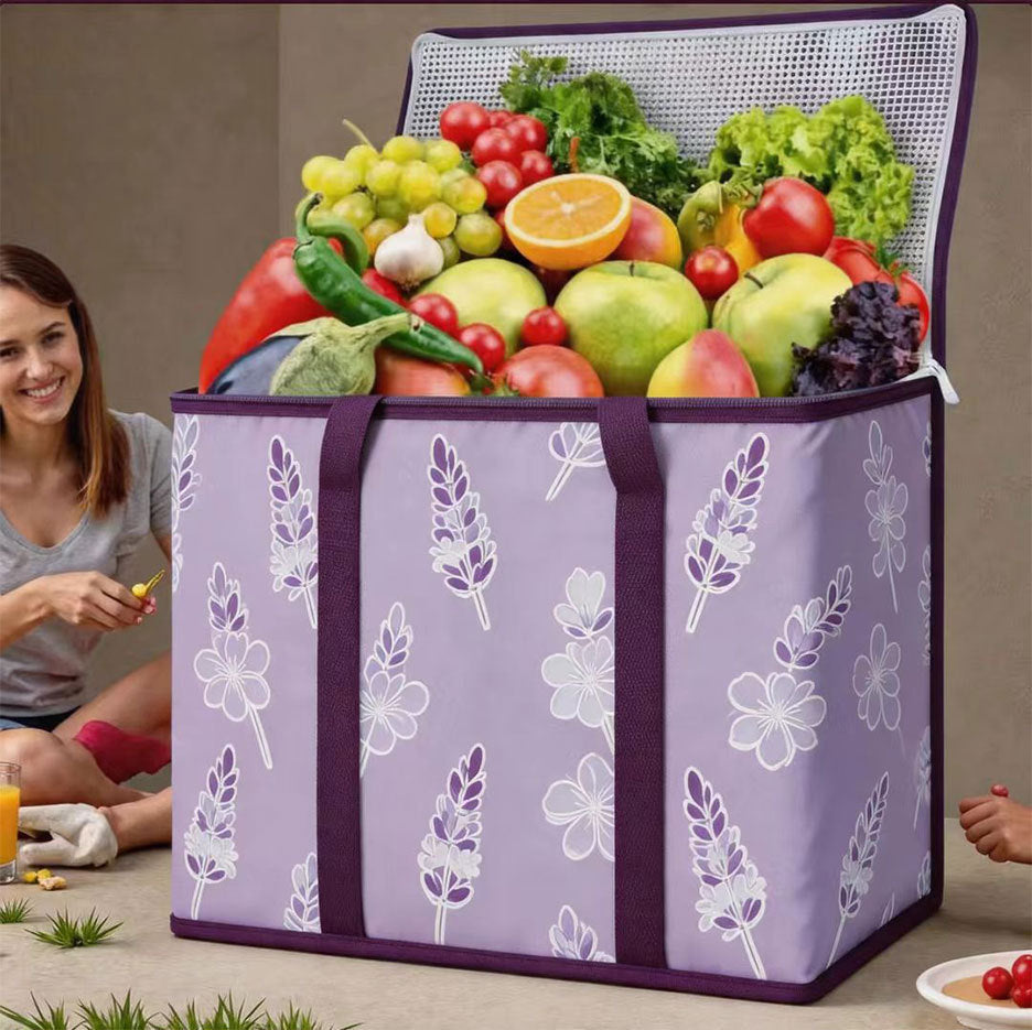 Insulated shopping bag with large volume Kalsten
