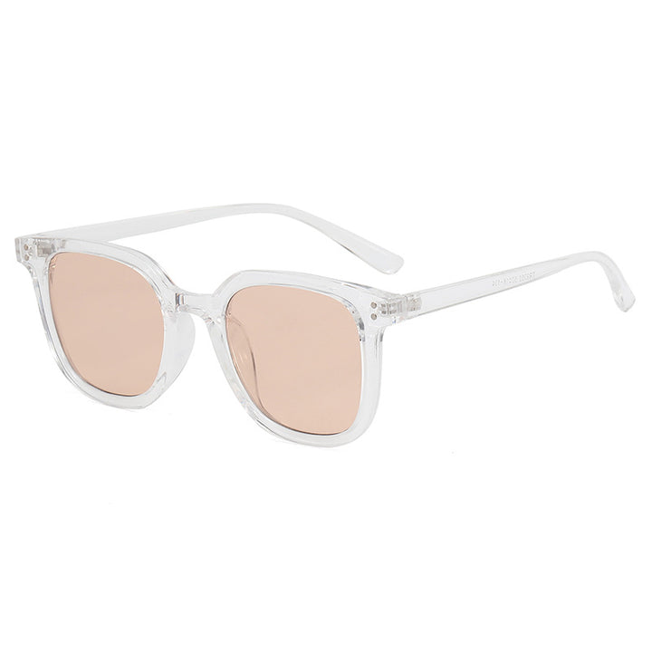 Ladies square designer glasses with thick frame and elegant profile Kalsten