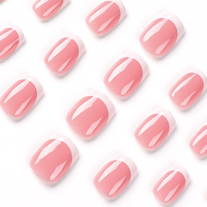 Elegant Nail Art with French Tip Design Kalsten