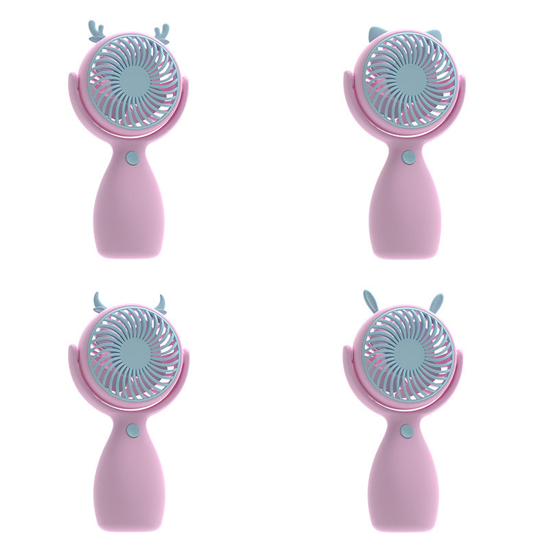 Women's portable mini hand fan with animal design Kalsten