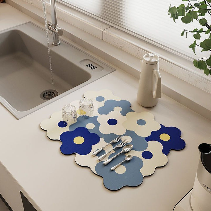 Decorative Kitchen Sink Mat Kalsten