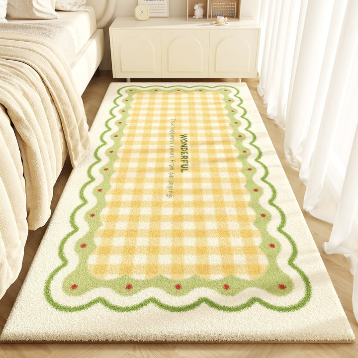 Cute Cartoon-Themed Plush Bath Mat