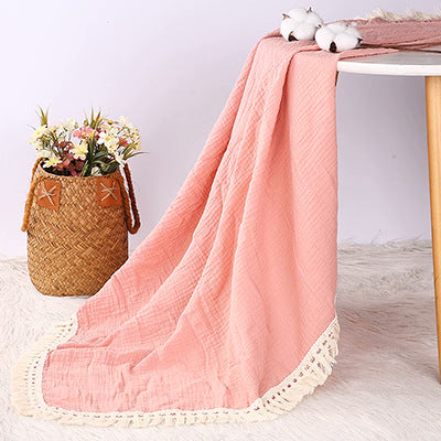 Elegant Cotton Throw Blanket kalsten