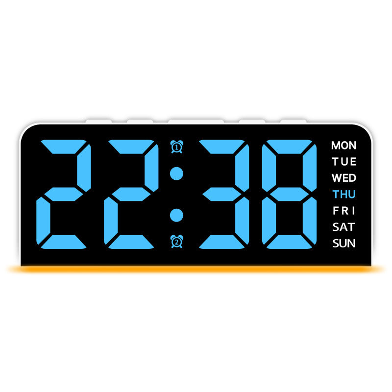 Digital LED alarm clock with color change Kalsten