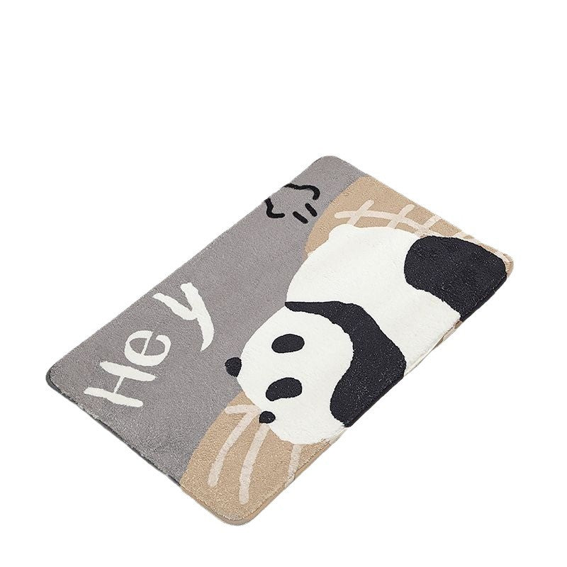 Cute Panda Bath Mat Kalsten