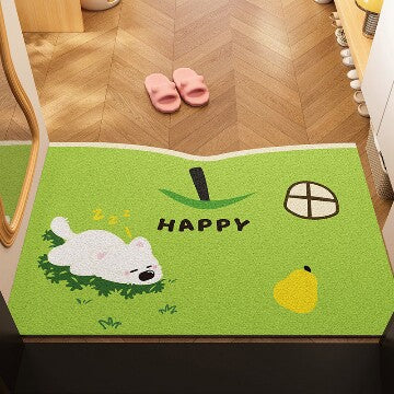 Welcome Theme Decorative Floor Mat