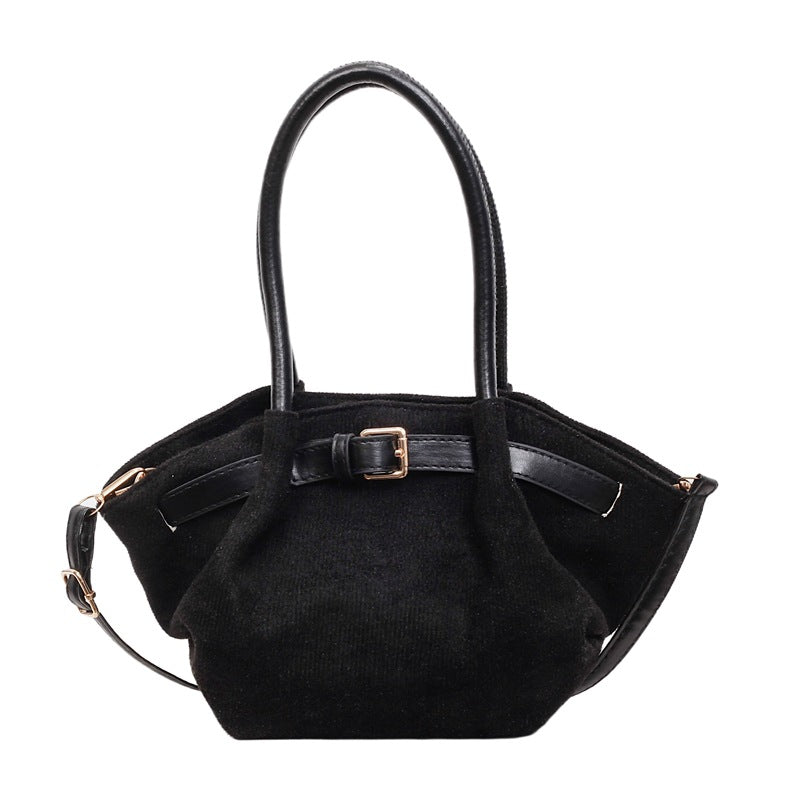 WoChic Suede Satchel Bag Kalsten