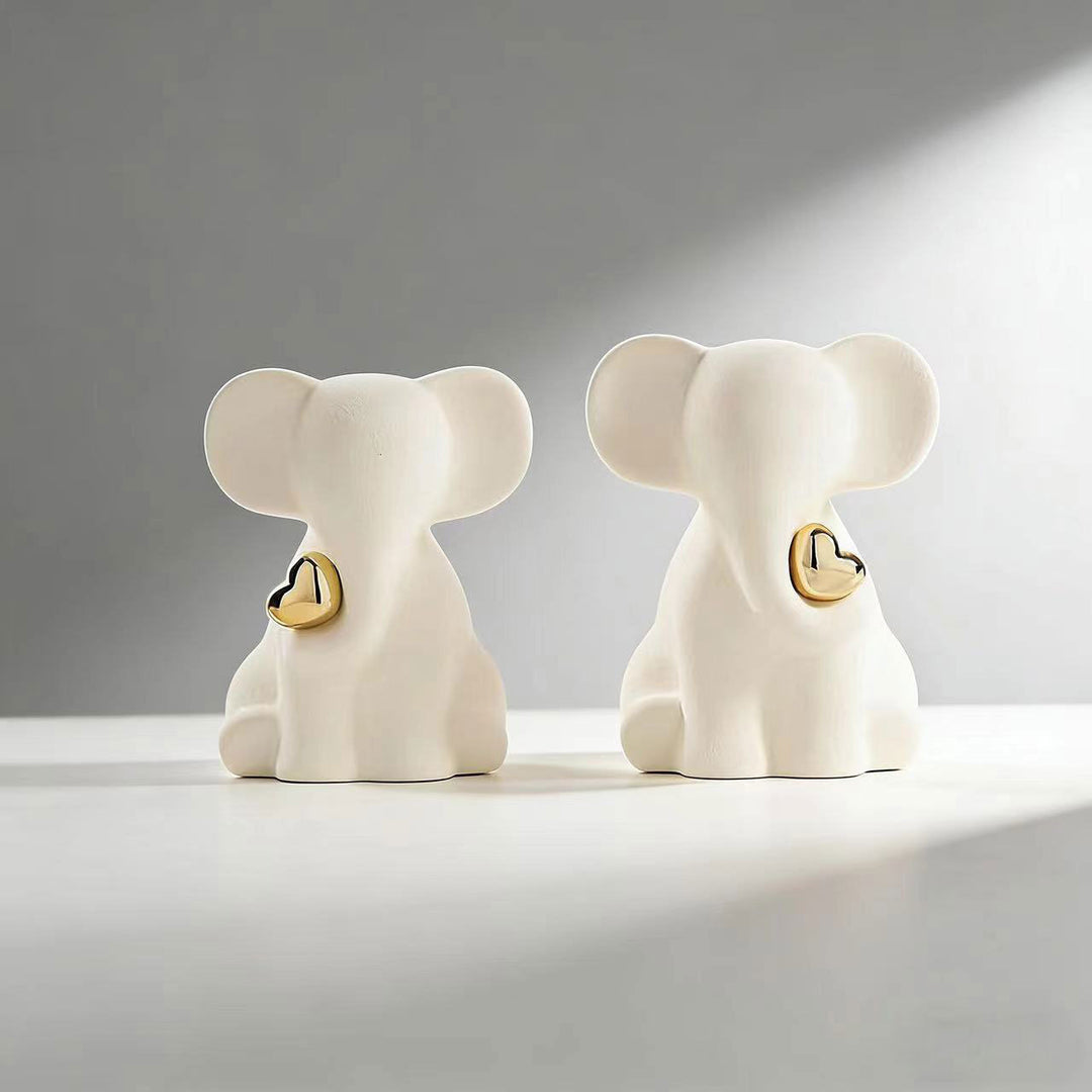 Decorative Elephant Figurine Kalsten