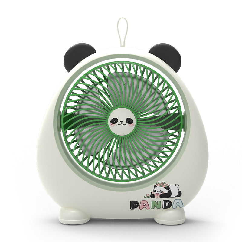 Ladies Portable Hand Fan with Stylish Panda Design Kalsten