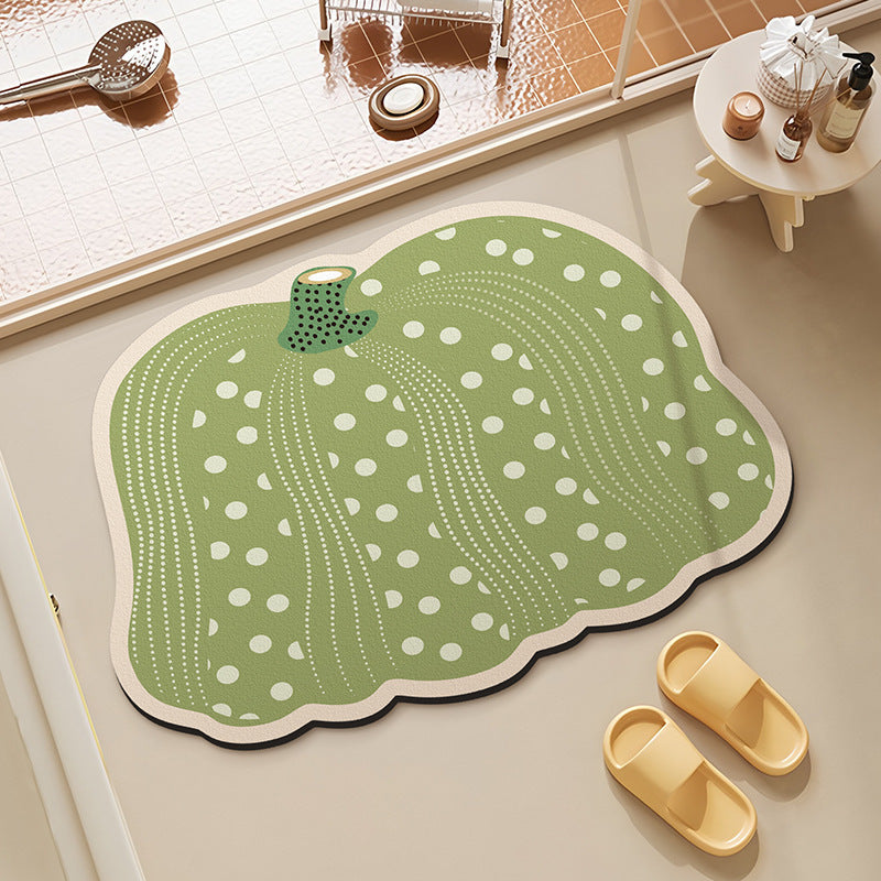Decorative Pumpkin Shaped Area Mat