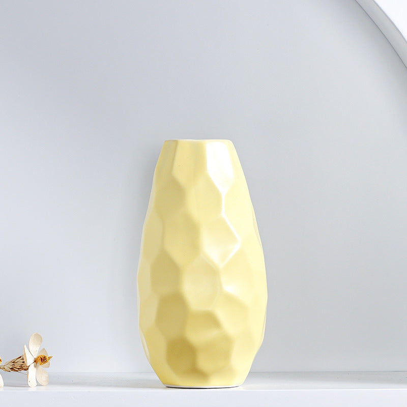 Unique Geometric Ceramic Vase Kalsten